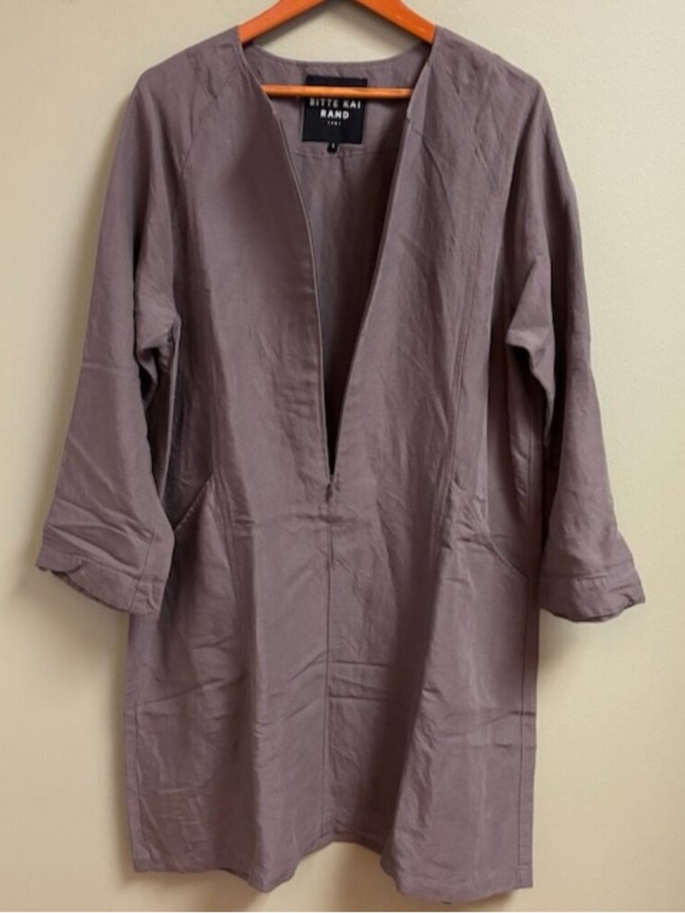 Etta Kai Brand Mauve Tunic Dress